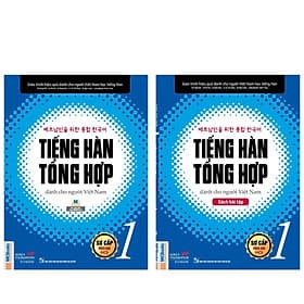 Combo Tiếng Hàn Tổng Hợp Dành Cho Người Việt Nam - Sơ Cấp 1: Gíao Trình + Bài Tập (Bộ Sách Học Tiếng Hàn Hiệu Qủa Dành Cho Người Mới Bắt Đầu / Tặng Kèm Bookmark Green Life) - Trí