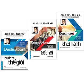 Sách - Combo Bước Ra Thế Giới ( Destinnation) + Khởi Hành (Departure) + Kết Nối (Connection) - First News - HAN