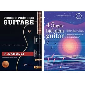 Combo Phương Pháp Học Guitare + 45 Ngày Biết Đệm Guitar - HH