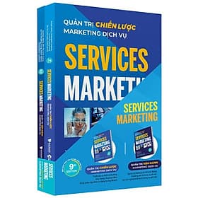Bộ Sách Services Marketing - Quản trị chiến lược và vận hành marketing dịch vụ