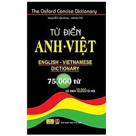 Từ Điển Anh Việt 75.000 từ - ndbooks - Việt Anh