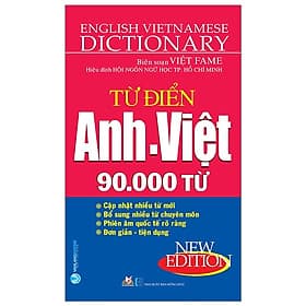 Từ Điển Anh - Việt 90.000 Từ - Việt Fame - Vanlangbooks - Việt Anh