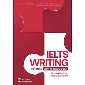 Sách IELTS Writing: Viết Luận “Chất Như Nước Cất” - Nguyễn Hoàng Huy