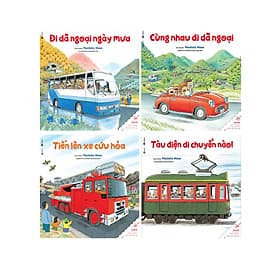 Combo Bộ Sách Ehon - Cùng Tớ Đi Dã Ngoại Nhé! - Di Di