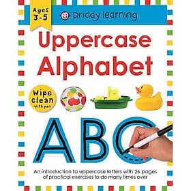 Uppercase Alphabet: Wipe Clean Workbooks - Nam Phương