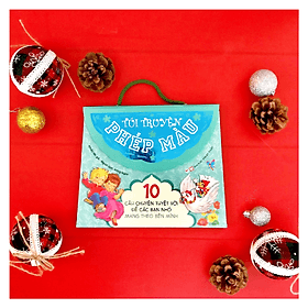 Túi Truyện Phép Màu - 10 Câu Chuyện Tuyệt Vời Để Các Bạn Nhỏ Mang Theo Bên Mình - Túi Màu Xanh (TV) - Minh