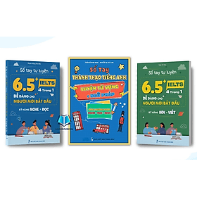 Combo 3 Cuốn Sách Tiếng Anh Luyện Thi 6.5+ IELTS và thành thạo tiếng Anh bằng phương pháp Nghe - Đọc - Dịch (WU) - An Thi