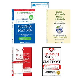 Combo 4 cuốn Bí mật dinh dưỡng + Ăn lành sống mạnh + Động mạch vành + Tim mạch - An Lan