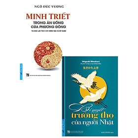 Combo Minh Triết Trong Ăn Uống Của Phương Đông + Bí Quyết Trường Thọ Của Người Nhật _FN - Đông Ân