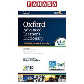 Sách Oxford Advanced Learner's Dictionary 8th Edition (With Vietnamese Translation) and CD - ROM (Hardback) - ED