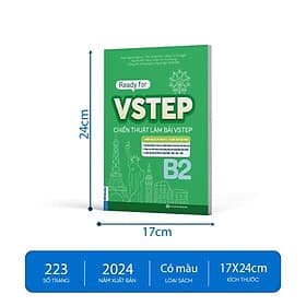Combo Ready for VSTEP Chiến thuật làm bài VSTEP B1,B2