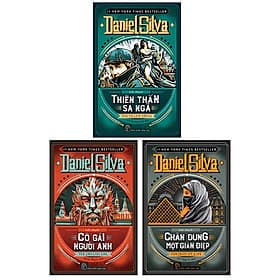 Bộ Sách Tác Giả Daniel Silva: Thiên Thần Sa Ngã + Cô Gái Người Anh + Chân Dung Một Gián Điệp - Gã