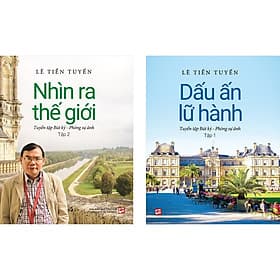 Sách Bộ 2 Tập: Dấu Ấn Lữ Hành - Tập 1 + Nhìn Ra Thế Giới - Tập 2