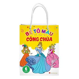 Bộ Túi Bé Tập Tô Màu Công Chúa - Long