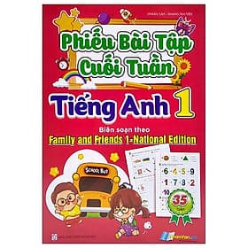 Phiếu Bài Tập Cuối Tuần Tiếng Anh 1 (Theo Family And Friends 1 - National Edition) - ED