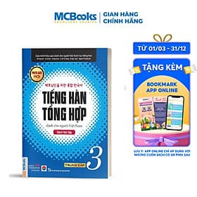 Sách Bài Tập Tiếng Hàn Tổng Hợp Trung Cấp 3 - HAN