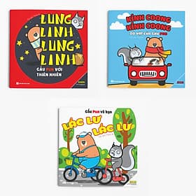 Combo: Ehon Âm thanh - Gấu Pun - Nha Nha