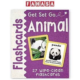 Sách ngoại văn: Get Set Go Flashcards - Animals - Go
