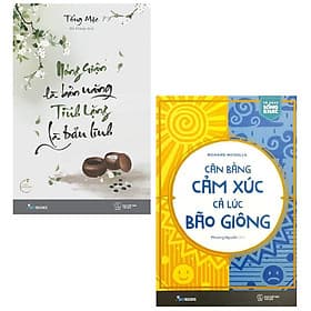 Combo 2 Cuốn: Nóng Giận Là Bản Năng, Tĩnh Lặng Là Bản Lĩnh + Cân Bằng Cảm Xúc Cả Lúc Bão Giông - AZ Việt Nam - Gió