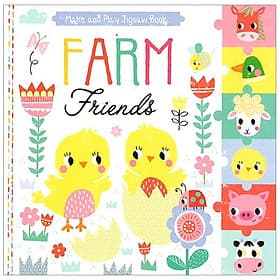 Make And Play Jigsaw Book: Farm Friends - NORTH PARADE PUBLISHING LTD