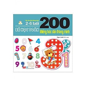 201 Miếng Bóc Dán Thông Minh - Bé Học Toán - Minh Thông