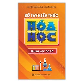 Sách Sổ tay kiến thức Hóa học Trung học cơ sở B65 - Minh Minh