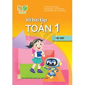 Sách Vở bài tập Toán 1- tập một- Kết Nối Tri Thức Với Cuộc Sống (Kèm bìa nilong bao sách) - Trí