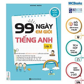 99 Ngày Em Giỏi Tiếng Anh Lớp 3 - MCBooks - Ánh Nga