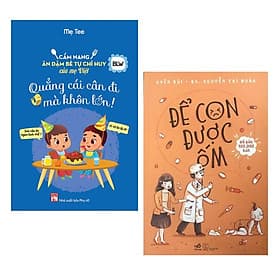 Combo Sách Nuôi Dạy Con Nhàn Tênh Dành Cho Các Mẹ: Cẩm Nang Ăn Dặm Bé Tự Chỉ Huy Của Mẹ Việt - Quẳng Cái Cân Đi Mà Khôn Lớn + Để Con Được Ốm / Sách Làm Cha Mẹ / Tặng Kèm Poster An Toàn Cho Con Yêu - An Nam