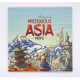 Mysterious Asia Pacific - Sách Tô màu - Châu Sa