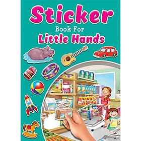 Little Hands Sticker Book-2 (Turquoise) - Nam Phương