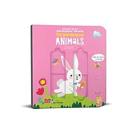 Sách Tương Tác Song Ngữ Việt Anh - Chuyển Động Ghép Hình - Slide and Play - Đinh Tị Books (bé từ 0-6 tuổi) - Việt Anh