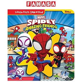 Sách ngoại văn: Little First Look And Find - Spidey & His Amazing Friends - An