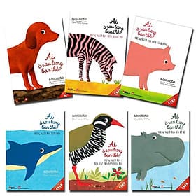 Ehon Nhật Bản (ASL2): Ai Ở Sau Lưng Bạn Thế ? - Văn