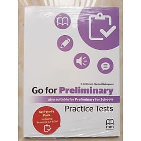 MM Publications: Sách học tiếng Anh - Sách luyện thi - Go For Preliminary Practice Tests ( Self-study Pack Including Resource CD-ROM) - An