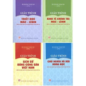 Combo 4 cuốn Giáo Trình Dành Cho Bậc Đại Học Hệ Không Chuyên Lý Luận Chính Trị: Giáo Trình Triết Học Mác – Lênin + Giáo Trình Kinh Tế Chính Trị Mác – Lênin + Giáo Trình Lịch Sử Đảng Cộng Sản Việt Nam + Giáo Trình Chủ Nghĩa Xã Hội Khoa Học - Nhà xuất bản Larousse