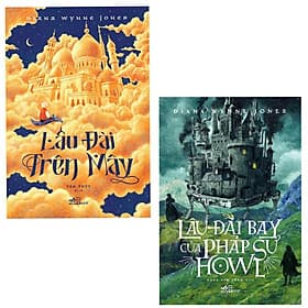 Combo tiểu thuyết giả tưởng tuyệt vời của tác giả Diana Wynne Jones :Lâu Đài Bay Của Pháp Sư Howl + Lâu Đài Trên Mây - Nhã Nam