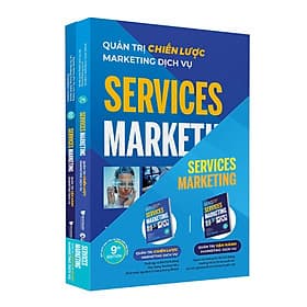 Sách Bộ Textbook Services Marketing - Saigon Books