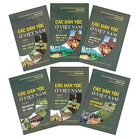 Combo Bộ 6 Cuốn: Các Dân Tộc Ở Việt Nam - Gia Việt