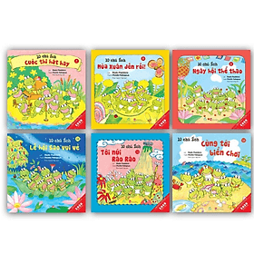 Ehon - Combo 6 Cuốn 10 Chú Ếch Phần 2 ( Tập 7 - 12) - Thương Thương