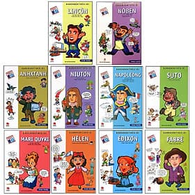 Trọn bộ 10 cuốn Danh nhân thế giới - Kim Đồng - Kim