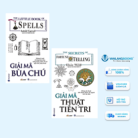 Combo 2 Cuốn Giải Mã Thuật Tiên Tri + Giải Mã Bùa Chú - Vanlangbooks - Thu