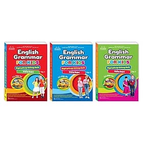 ￼Sách - English Grammar For Kids - Ngữ Pháp Tiếng Anh Tiểu Học (có đáp án) - Minh Minh