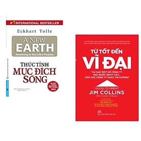 Combo 2 cuốn : Từ Tốt Đến Vĩ Đại - Jim Collins + Thức Tỉnh Mục Đích Sống - Collins Dictionaries