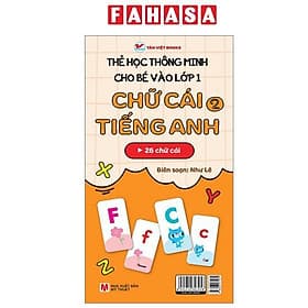 Thẻ Học Thông Minh Cho Bé Vào Lớp 1 - Chữ Cái Tiếng Anh 2