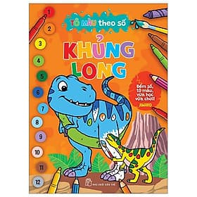 Tô Màu Theo Số - Khủng Long - Theo Theobald