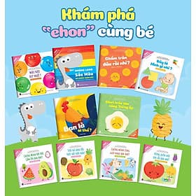 EHON Song Ngữ cho bé thông minh sáng tạo: Ehon Điều Kỳ Diệu Của Hình Khối + Điều Kỳ Diệu Của Âm Thanh + Điều Kỳ Diệu Của Màu Sắc - Song Thành