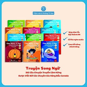 One Story A Day - 365 Câu Chuyện Phát Triển Trí Tuệ Và Nuôi Dưỡng Tâm Hồn - Bộ 12 Cuốn Truyện Song Ngữ Anh Việt - Song Phát