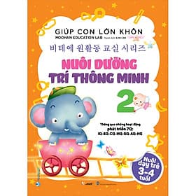 Sách Giúp Con Lớn Khôn 2 - Nuôi Dưỡng Trí Thông Minh