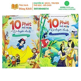 10 phút mỗi ngày kể chuyện cho bé Truyện cổ tích Việt Nam thế giới yêu thích, Truyện Bìa Dày - Chuyện